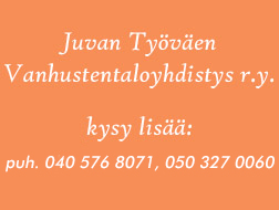 Juvan Työväen Vanhustentaloyhdistys r.y. logo
